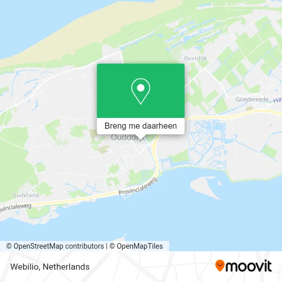 Webilio kaart