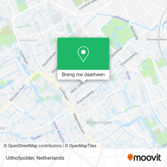 Uithofpolder kaart