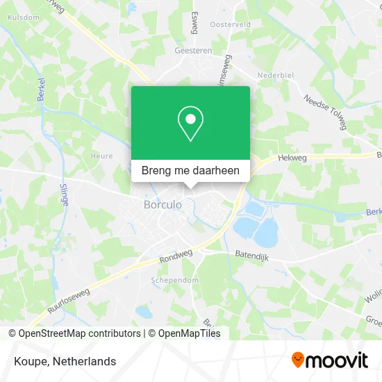 Koupe kaart