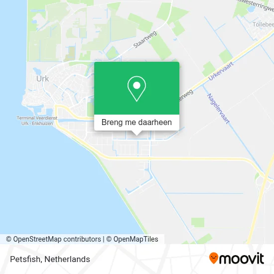 Petsfish kaart