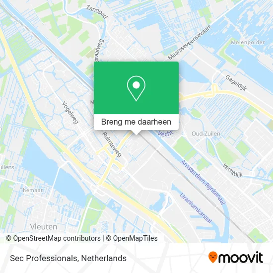 Sec Professionals kaart