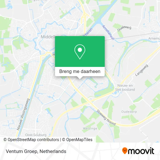 Ventum Groep kaart