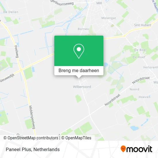 Paneel Plus kaart