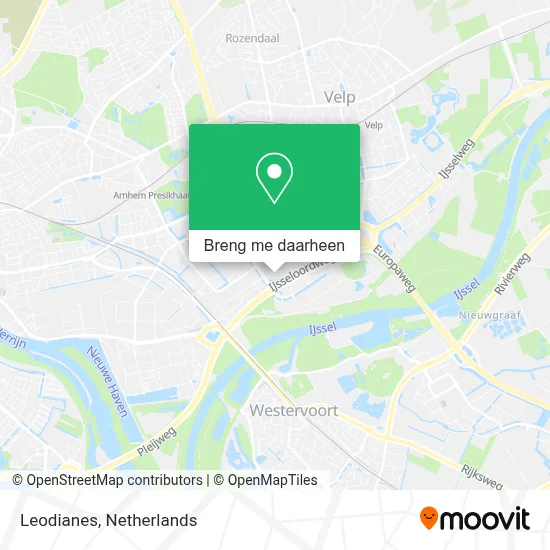 Leodianes kaart
