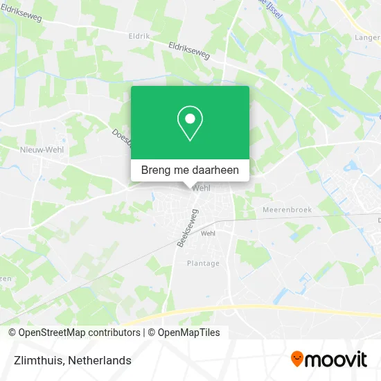 Zlimthuis kaart