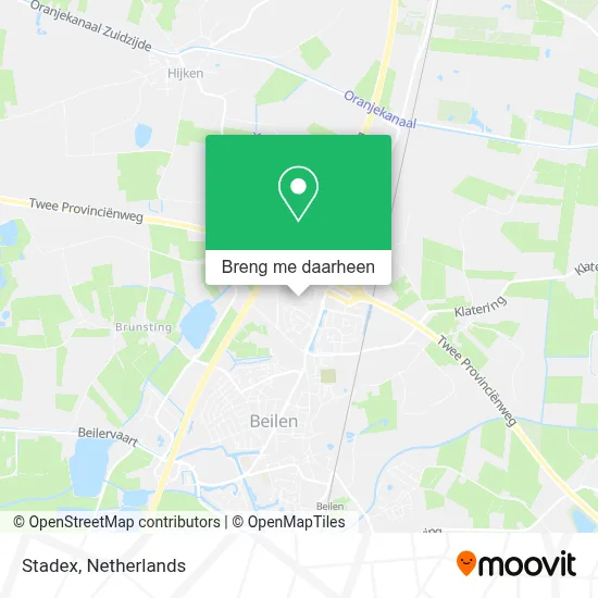 Stadex kaart