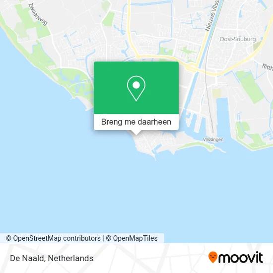 De Naald kaart