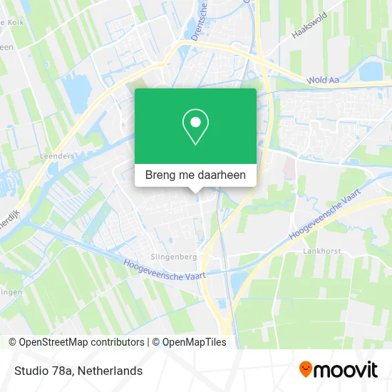 Studio 78a kaart