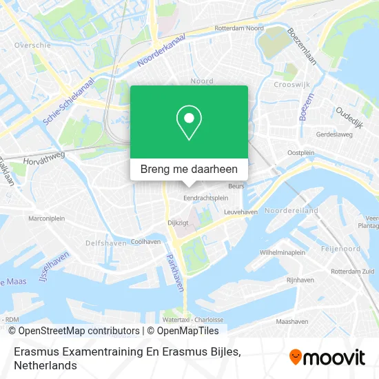 Erasmus Examentraining En Erasmus Bijles kaart