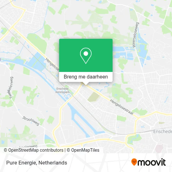 Pure Energie kaart