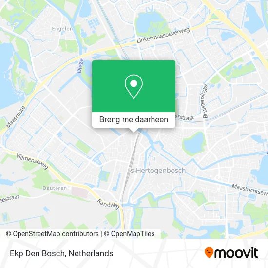 Ekp Den Bosch kaart