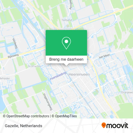 Gazelle kaart