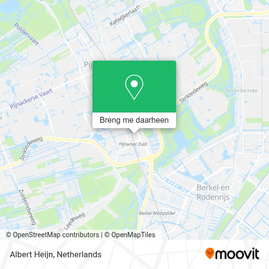 Albert Heijn kaart