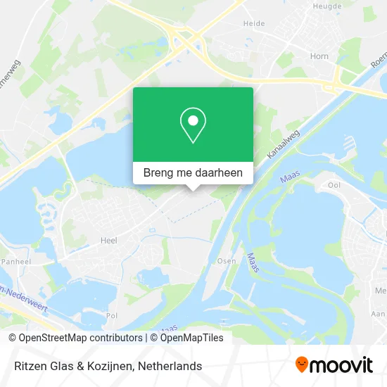 Ritzen Glas & Kozijnen kaart