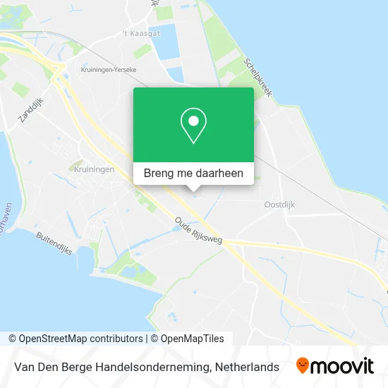 Van Den Berge Handelsonderneming kaart