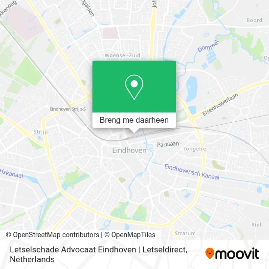 Letselschade Advocaat Eindhoven | Letseldirect kaart