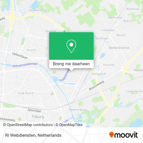 Rl Webdiensten kaart