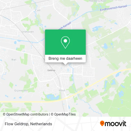 Flow Geldrop kaart