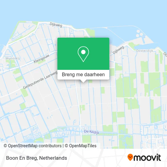 Boon En Breg kaart