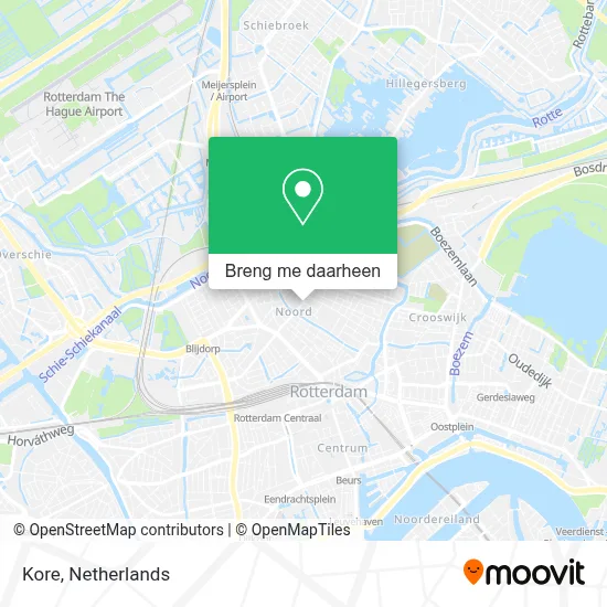Kore kaart