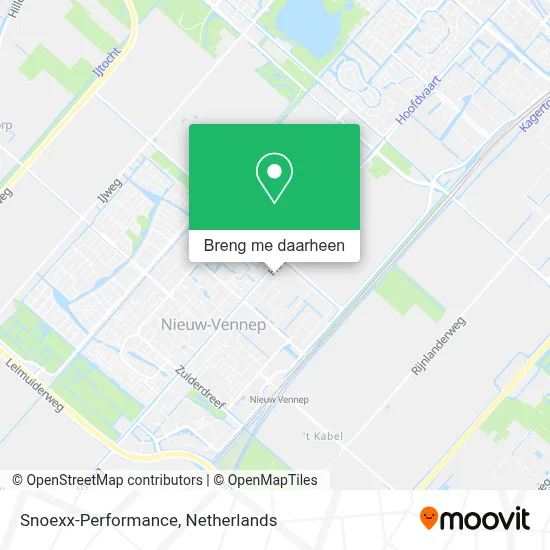 Snoexx-Performance kaart