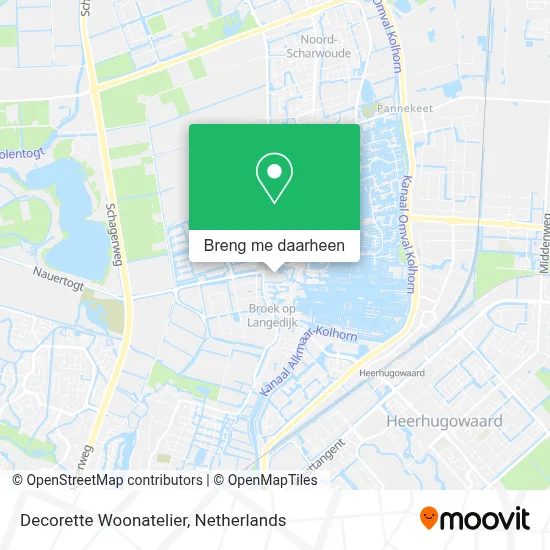 Decorette Woonatelier kaart