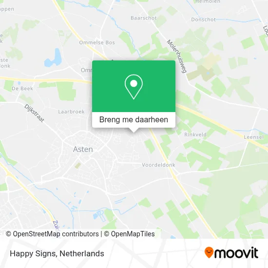 Happy Signs kaart