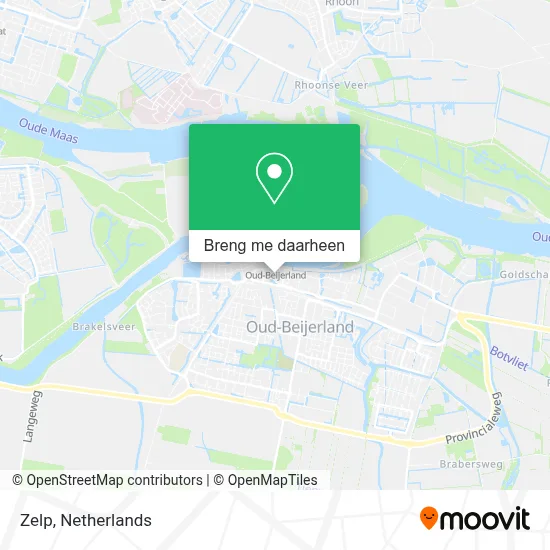 Zelp kaart
