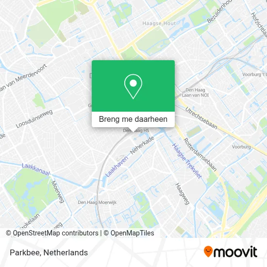 Parkbee kaart