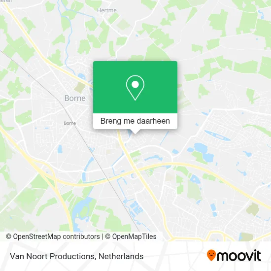 Van Noort Productions kaart