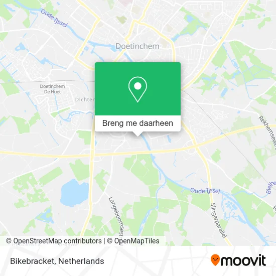 Bikebracket kaart