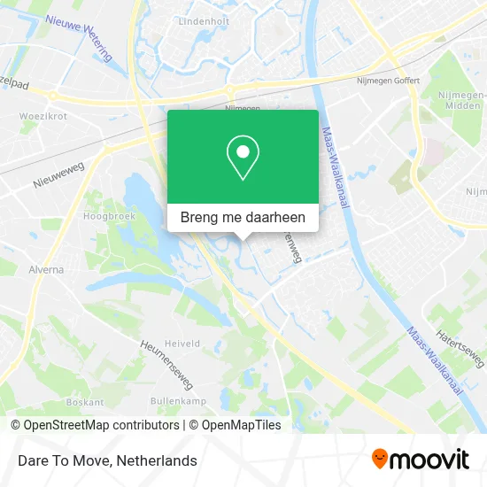 Dare To Move kaart