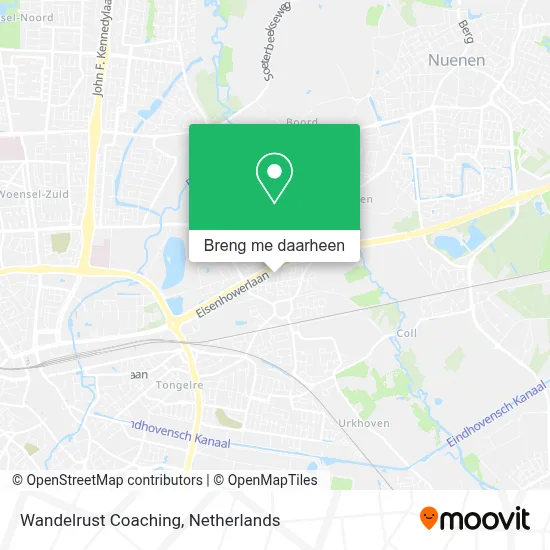 Wandelrust Coaching kaart