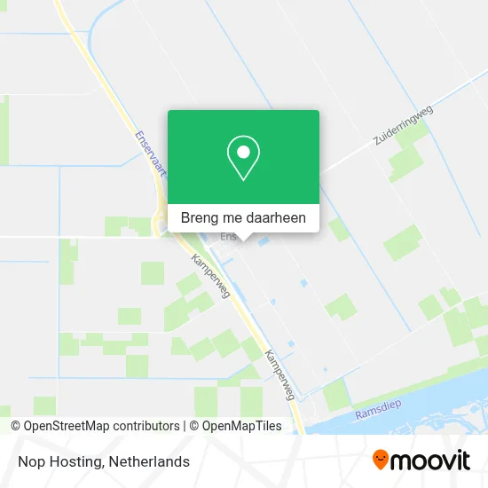 Nop Hosting kaart