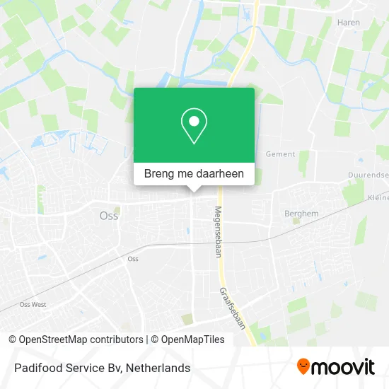 Padifood Service Bv kaart