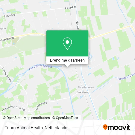 Topro Animal Health kaart