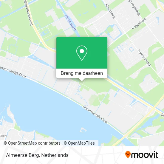 Almeerse Berg kaart