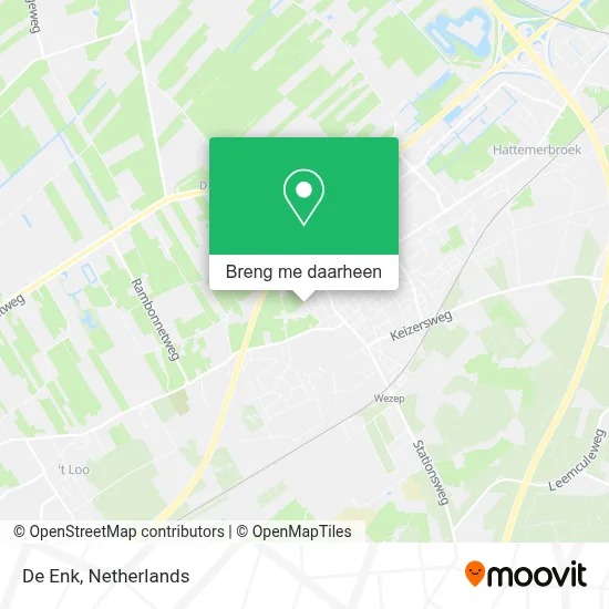 De Enk kaart