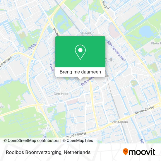 Rooibos Boomverzorging kaart