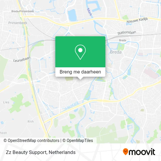 Zz Beauty Support kaart