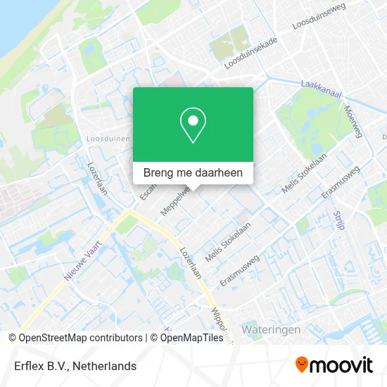 Erflex B.V. kaart