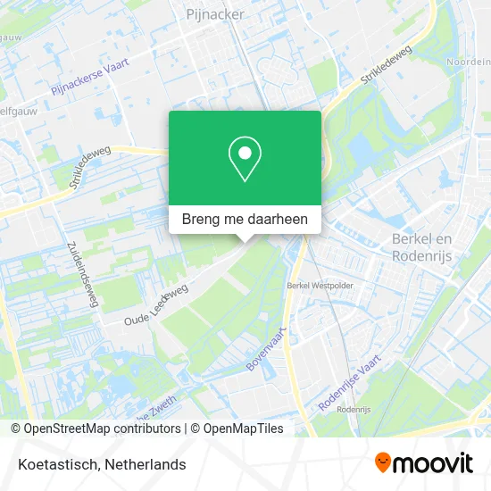 Koetastisch kaart