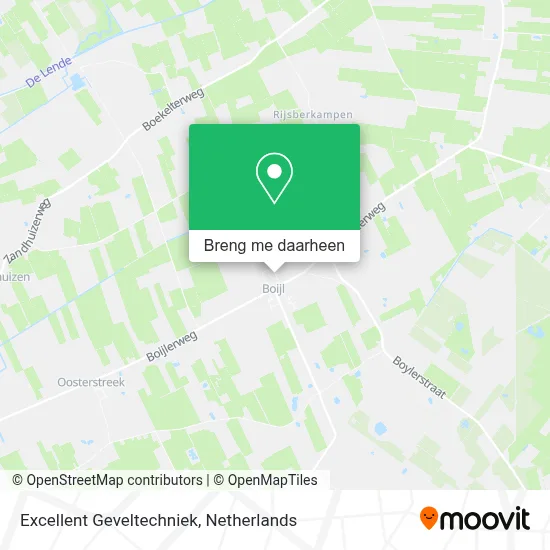 Excellent Geveltechniek kaart