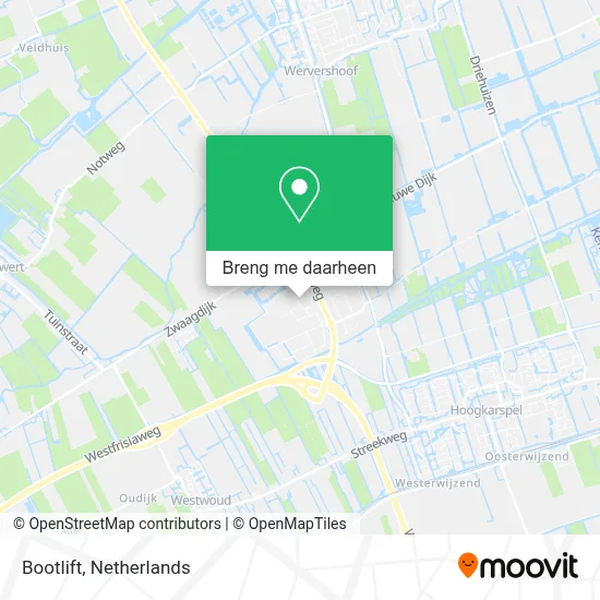 Bootlift kaart