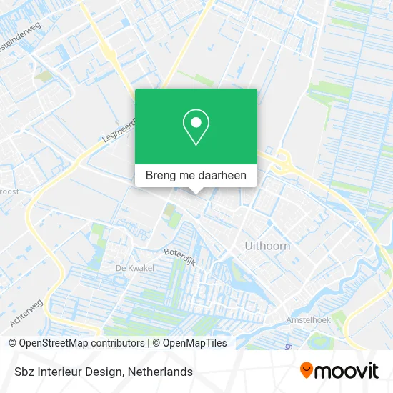 Sbz Interieur Design kaart