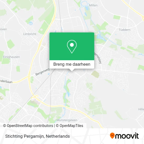 Stichting Pergamijn kaart