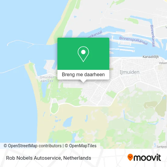 Rob Nobels Autoservice kaart
