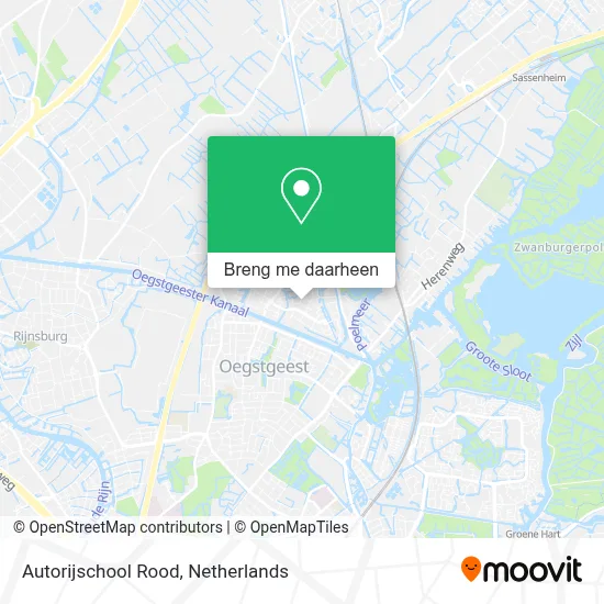 Autorijschool Rood kaart