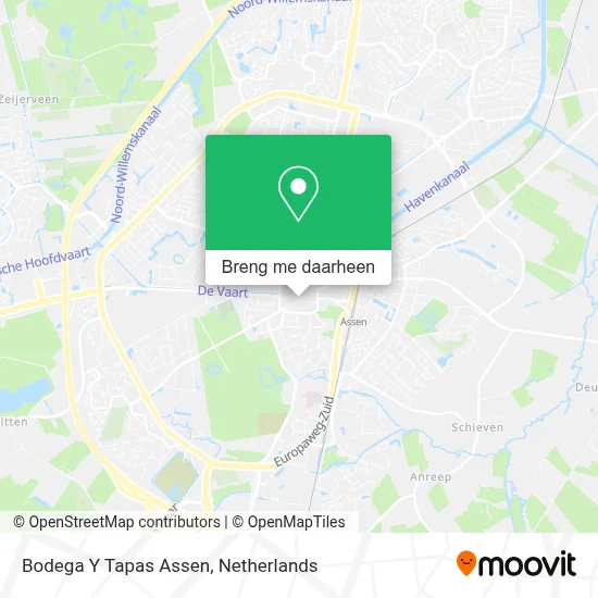 Bodega Y Tapas Assen kaart