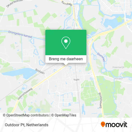 Outdoor Pt kaart